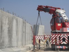 Сирийн хилийн дагуу хана босгох ажлын эхний хэсэг дуучээ