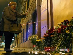 Санкт-Петербург хотод  3  өдрийн гашуудал зарлаад  байна