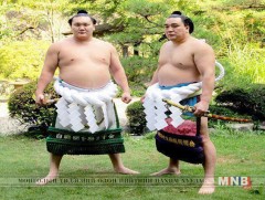 Хакүхо М.Даваажаргал, Харүмафүжи Д.Бямбадорж нар тэргүүлж байна