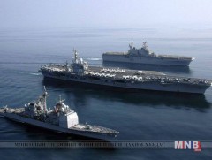 Японы байлдааны хөлөг онгоц АНУ-ын хангамжийн онгоцны хамгаалалтад гарлаа 