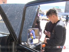 Монгол оюутнууд цахилгаанаар ажилладаг автомашин зохион бүтээлээ