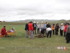 Дорноговьд нарны цахилгаан станцын шав тавих ёслол боллоо 