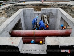 Эрдэнэ суманд халаалт, инженерийн шугам сүлжээ барина