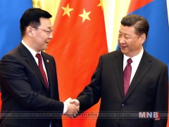 Монгол Улсын Ерөнхий сайд Ж.Эрдэнэбат БНХАУ-ын даргад бараалхав
