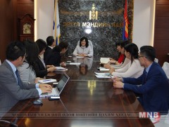 JICA-ийн төслийн багийнханд талархал илэрхийллээ