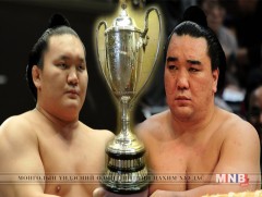 Нагоя башёгийн зүүн, барууны магнайг манай аваргууд тэргүүлэн барилдана