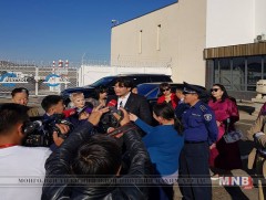 Дэлхийн дуучин эх орондоо ирлээ