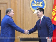 ОХУ-ын Хөдөө аж ахуйн орлогч сайдыг хүлээн авч уулзав