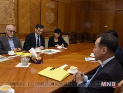 УИХ-ын гишүүн Д.Цогтбаатар “Эмнести Интернэшнл” байгууллагын төлөөлөгчдийг хүлээн авч уулзлаа