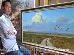 Б.Одмэргэн “Аниргүйн дунд” үзэсгэлэнгээ дэлгэжээ