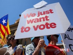 Каталони муж санал асуулга явуулах компанит ажил эхлүүлж байна