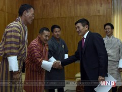 УИХ-ын дэд дарга Ц.Нямдорж Бутаны Вант Улсын Гадаад хэргийн сайдыг хүлээн авч уулзлаа