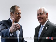 Лавров, Тиллерсон хоёр Нью-Йоркт уулзлаа