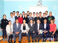 МУИС “Хөлбөмбөгийн дасгалжуулагчийн анги”-тай боллоо