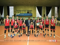 Залуучуудын волейболын аваргууд тодорлоо