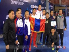 Монгол Улсын начин М.Цанлиг алтан медаль хүртэв