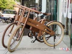 Данийн компани модоор хийсэн унадаг дугуй бүтээжээ