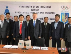 Монгол, Украйны үндэсний олимпийн хороо хамтран ажиллана 