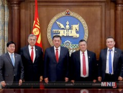 ОХУ-ын Холбооны хурлын Холбооны зөвлөлийн төлөөлөгчдийг хүлээн авч уулзлаа