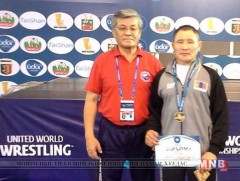 Х.Нямдорж ахмад бөхчүүдээс ДАШТ-ээс алтан медаль хүртсэн тав дахь бөх боллоо