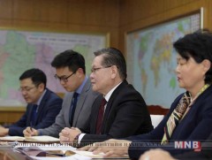 Шадар сайд Ө.Энхтүвшин Японы Элчин сайдыг хүлээн авч уулзлаа