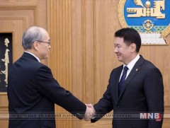 Ерөнхий сайд У.Хүрэлсүх БНХАУ-ын Хууль зүйн сайдыг хүлээн авч уулзлаа