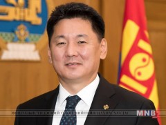 Монгол Улсын Ерөнхий Сайд У.Хүрэлсүх  баярын  мэндчилгээ дэвшүүллээ