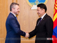 Ерөнхий сайд У.Хүрэлсүхэд Словакийн Шадар сайд бараалхав