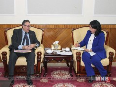 Европын холбооны Төлөөлөгчийн газрын Хэргийг түр хамаарагч Марко Ферриг хүлээн авч уулзав