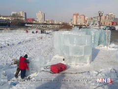 Мөсөн хотхон байгуулах ажил явагдаж байна
