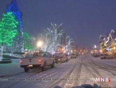 Зул сарын баяраар АНУ-д их хэмжээний цас оржээ