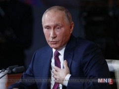 ОХУ-ын Ерөнхийлөгч Владимир Путин 13 дахь удаагаа хэвлэлийн бага хурал хийлээ 