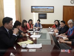 Профессор Меган Мурай тэргүүтэй төлөөлөгчдийг хүлээн авч уулзав