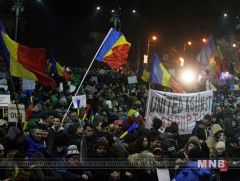 Румынд  авилгын эсрэг  томоохон жагсаал  боллоо