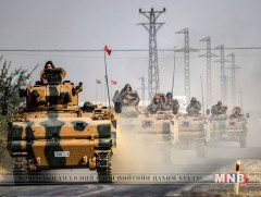 Турк  улс Сирид  хуурай замын  цэргийн  ажиллагаа  эхлүүлж  байгаагаа зарлалаа