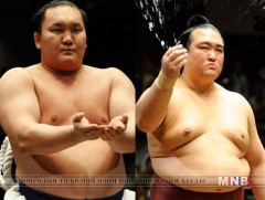 Хакүхо, Кисэносато нар өвдөг шороодлоо