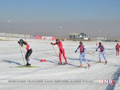 Монголын цаначид олимпт болох зам дээр болсон олон улсын тэмцээнд оролцжээ 