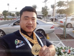 Э.Содномпилжээ “Дэлхийн цом”-оос гурав дахь алтан медиалаа хүртлээ