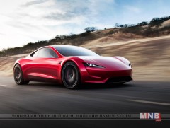 “Tesla roadster” цахилгаан хөдөлгүүртэй автомашин ангарагийн зүг жолоо мушгижээ