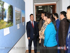 Х.Сэргэлэнбатын “Миний эх орон” байгалийн гэрэл зургийн үзэсгэлэн нээгдлээ