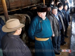 УИХ-ын дарга М.Энхболд Төв аймагт ажиллаж байна