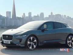 Jaguar компани цахилгаан хөдөлгүүртэй “I Pace” автомашинаа танилцуулжээ