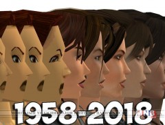 1958-2018 он хүртлэх хугацаанд видео тоглоомын дүрслэл хурдацтайгаар хувьсан өөрчлөгджээ