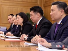 Ерөнхий сайд У.Хүрэлсүх БНСУ-ын Гадаад хэргийн дэд сайдыг хүлээн авч уулзлаа