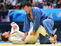 Жүдочид Туркийн татамид хүч үзнэ