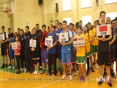 “Аз жаргалтай Улаанбаатар” сагсан бөмбөгийн нөхөрсөг тэмцээн нээлтээ хийлээ