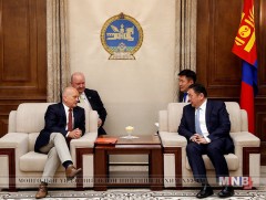 УИХ-ын дарга М.Энхболд Бундестагийн төлөөлөгчдийг хүлээн авч уулзлаа