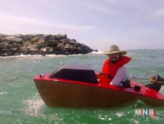 Rapid whale компани “Mini boat” бяцхан завиа далайн усанд туршжээ