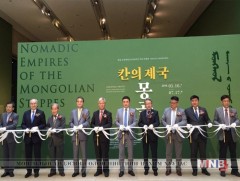 Сөүлд “Тал нутгийн эзэнт гүрэн Монгол” үзэсгэлэн нээгдэв