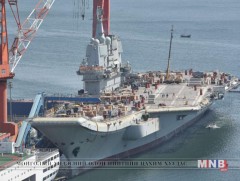 Хятад нисэх онгоц тээвэрлэгч хөлөг далайд гарлаа 